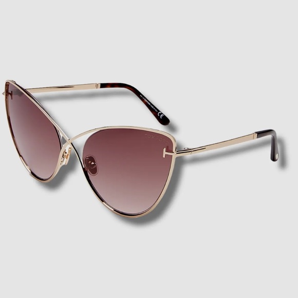 Tom Ford Accessories - Tom Ford Leila Brown Cat Eye Sunglasses TF786 28F EUC.